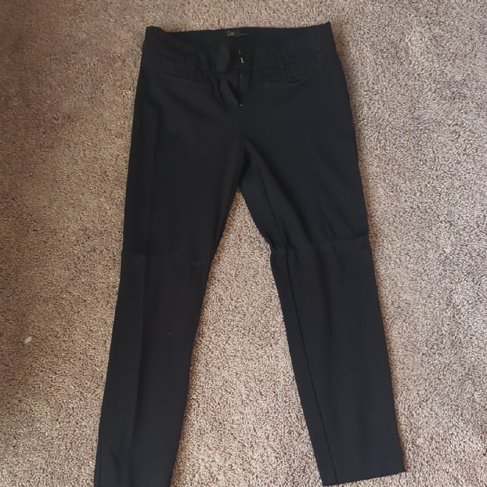 Dalia Stretchy Black Pants Garment